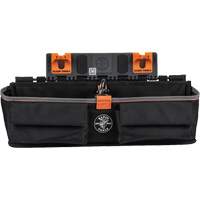 Bucket Work CentreS-Hook Large Pouch Module, Nylon, 3 Pockets, Black/Orange Nuna Depot Inc.