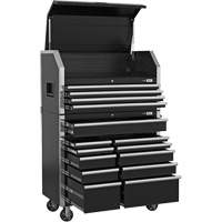HDCC-4115 HD Series Toolbox Combo, 21-1/2" D x 44-1/5" W x 63-3/10" H, Black Nuna Depot Inc.
