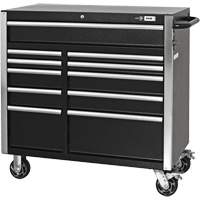HDCC-4115 HD Series Toolbox Combo, 21-1/2" D x 44-1/5" W x 63-3/10" H, Black Nuna Depot Inc.