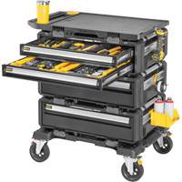 TOUGHSYSTEM&reg; 2.0 DXL 5-in-1 Modular Workstation, 34" x 25-4/5" x 39", Black/Yellow Nuna Depot Inc.