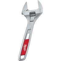 Wide Jaw Adjustable Wrench, 8" L, Chrome Nuna Depot Inc.
