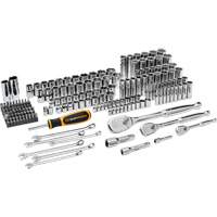 1/4", 3/8”, & 1/2" Drive 90T SAE/MM Mechanics Hand Tool Set Nuna Depot Inc.