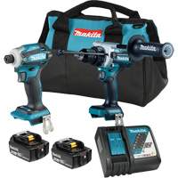 LXT Brushless 2 Tool Combo Kit, Lithium-Ion, 18 V Nuna Depot Inc.