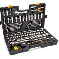 Jeu doutils de qualit&eacute; professionnelle &agrave; 72 dents, 6 pans et &agrave; prise 3/8" et 1/4" Nuna Depot Inc.