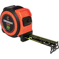  CONTROLTOUCH NITE EYE Tape Measure, 1-3/16" x 25', SAE Graduations Nuna Depot Inc.