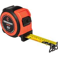 Ruban &agrave; mesurer d'ing&eacute;nieur CONTROLTOUCH, 1-3/16" x 25', Marques de goujon SAE Nuna Depot Inc.