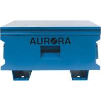 Jobsite Tool Box, 33" x 20-3/10" x 18-3/10", Steel, Blue Nuna Depot Inc.
