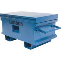 Jobsite Tool Box, 33" x 20-3/10" x 18-3/10", Steel, Blue Nuna Depot Inc.