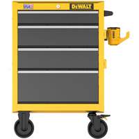 Heavy-Duty Rolling Tool Chest, 4 Drawers, 26" W x Yellow Nuna Depot Inc.