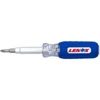 6-in-1 Multi-Bit Screwdriver, Textured Handle Nuna Depot Inc.