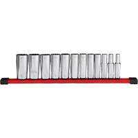 Jeu de douilles profondes SAE &agrave; 12 pans , 12 Mcx, Prise de 3/8", Profond Nuna Depot Inc.