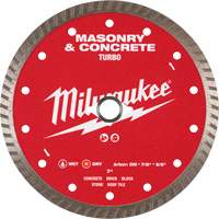 Lame turbo en diamant dentel&eacute;e pour maçonnerie et b&eacute;ton Nuna Depot Inc.