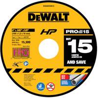 All-Purpose Cutting Wheel, 4" x 0.45", 5/8" Arbor, Type 1, Aluminum Oxide Nuna Depot Inc.