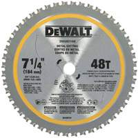 Circular Saw Blade, 7-1/4", 48 Teeth, Metal Use Nuna Depot Inc.