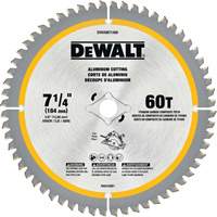 Tungsten Carbide-Tipped Steel Circular Saw Blade, 7-1/4", 60 Teeth, Non-Ferrous Use Nuna Depot Inc.