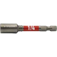 Impactech&reg; Nut Driver, 1/4" Tip, 1/4" Drive, 2-9/16" L, Magnetic Nuna Depot Inc.