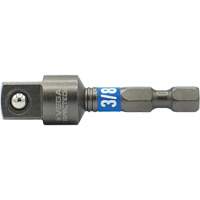 Impactech&reg; Impact Socket Adapter, 1/4" Drive Size, 3/8" Male Size, 2" L Nuna Depot Inc.