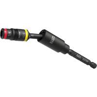 Impact Flip Socket With Swivel Adapter, Hex, 1/4" Drive, 3 Pcs Nuna Depot Inc.