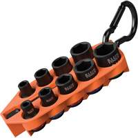 Jeu de douilles &agrave; chocs SAE pr&ecirc;t &agrave; emporter, 10 Mcx, Chocs, Prise de 3/8" Nuna Depot Inc.