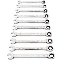 Jeu de cl&eacute;s &agrave; 12 pans et 90 dents, Combinaison &agrave; cliquet, 12 morceaux, M&eacute;trique Nuna Depot Inc.