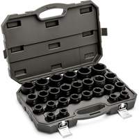 Jeu de douilles m&eacute;triques &agrave; 6 pans, 26 Mcx, Chocs, Prise de 3/4" Nuna Depot Inc.