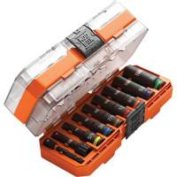 Jeu de douilles KNECT, 9 Mcx, Chocs, Prise de 3/8", Profond Nuna Depot Inc.