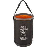 Seau utilitaire droit, 17" lo x 12" la x 4" h, Nylon, Noir/Gris/Orange Nuna Depot Inc.