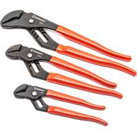 Straight Jaw Dipped Handle Tongue & Groove Plier Set, 3 Pieces Nuna Depot Inc.