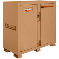 Model 99 Jobsite Cabinet with Double Doors & 2 Padlocks, Steel, 59.4 Cubic Feet, Tan Nuna Depot Inc.