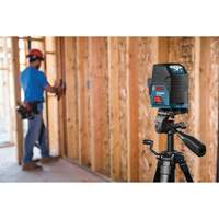 Self-Leveling Cross-Line Laser with Plumb Points Nuna Depot Inc.