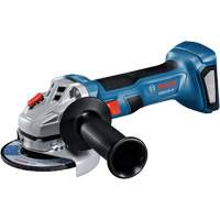 Rectifieuse angulaire sans balais avec interrupteur coulissant, Roue de 4-1/2", 18 V Nuna Depot Inc.