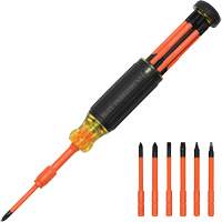 6-in-1 Insulated Auto-Lock Screwdriver, 9-1/2" L, Cushion Grip Handle Nuna Depot Inc.