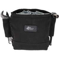 Sac Phantom pour &eacute;crous et boulons avec 2 manchons, Toile, 3 pochettes, Noir Nuna Depot Inc.