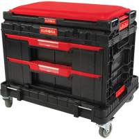 Socle roulant Arx avec jeu de roulettes pivotantes 3 mcx, 23-1/10" x 15" x 13-2/5', Noir Nuna Depot Inc.