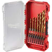 SHOCKWAVE Impact-Duty Drill Bit  Set, 15 Pieces, Titanium Nuna Depot Inc.