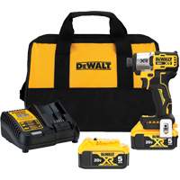 MAX* XR&reg; 3-Speed Impact Driver Kit, 1/4", 1825 in-lbs Max. Torque, 20 V, Lithium-Ion Nuna Depot Inc.