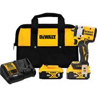 ATOMIC MAX* Cordless Impact Wrench With Hog Ring Anvil Kit, 20 V, 3/8" Socket Nuna Depot Inc.