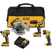MAX* Cordless Brushless 4-Tool Combo Kit (2.0Ah), 20 V Nuna Depot Inc.