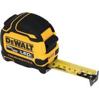 TOUGHSERIES Lighted Tape Measure, 26'/8 m, Imperial & Metric Graduations Nuna Depot Inc.