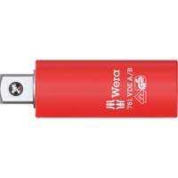 Adaptateur isol&eacute; VDE A/B, Prise 1/4", Douille 3/8", 2,78" lo, Sph&eacute;rique Nuna Depot Inc.