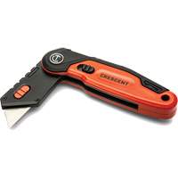 Couteau utilitaire pliant, 1" lame, lame en Acier, poign&eacute;e en Aluminium Nuna Depot Inc.
