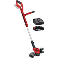 Cordless Telescopic String Trimmer with 2.5Ah Battery & Charger Starter Kit, 12", Battery Powered, 18 V Nuna Depot Inc.