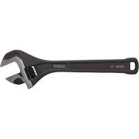 All Steel Adjustable Wrench, 12" L, Black/Plain Nuna Depot Inc.