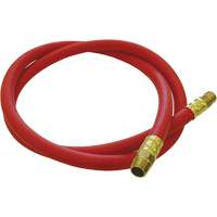Hose Reel Connecting Hose, Air, EPDM Rubber, 1/2" dia. x 5', 300 psi, 1/2 NPT Nuna Depot Inc.
