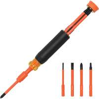 Tournevis isolant &agrave; embouts interchangeables 4-en-1 Nuna Depot Inc.