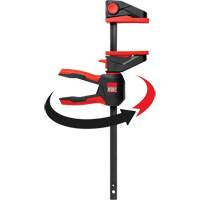 One-Hand Bar Trigger Clamps with 360° Rotating Handle, 4-1/2" (114.3 mm) Nuna Depot Inc.