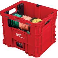 Bac distributeur de fils XL PACKOUT, 15-3/4" x 18-5/8" x 15", Noir/Rouge Nuna Depot Inc.