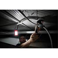 Rechargeable Low-Profile Magnetic Task Light, LED, 100/250/500 Lumens, Plastic/Aluminum Housing Nuna Depot Inc.