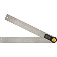 Localisateur d'angle num&eacute;rique et r&egrave;gle, 11" lo, Acier inoxydable, Graduations de 1/32" Nuna Depot Inc.