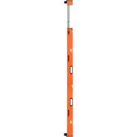 Heavy-Duty Extendable Plate Level, 12'/7' L, Aluminum, 3, Non-Magnetic Nuna Depot Inc.
